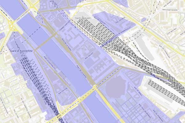 zone-inondable flom sone paris gare de lyon