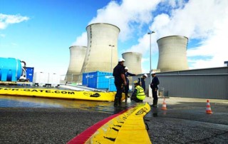 protection inondation d'une centrale nucléaire megasecur europe