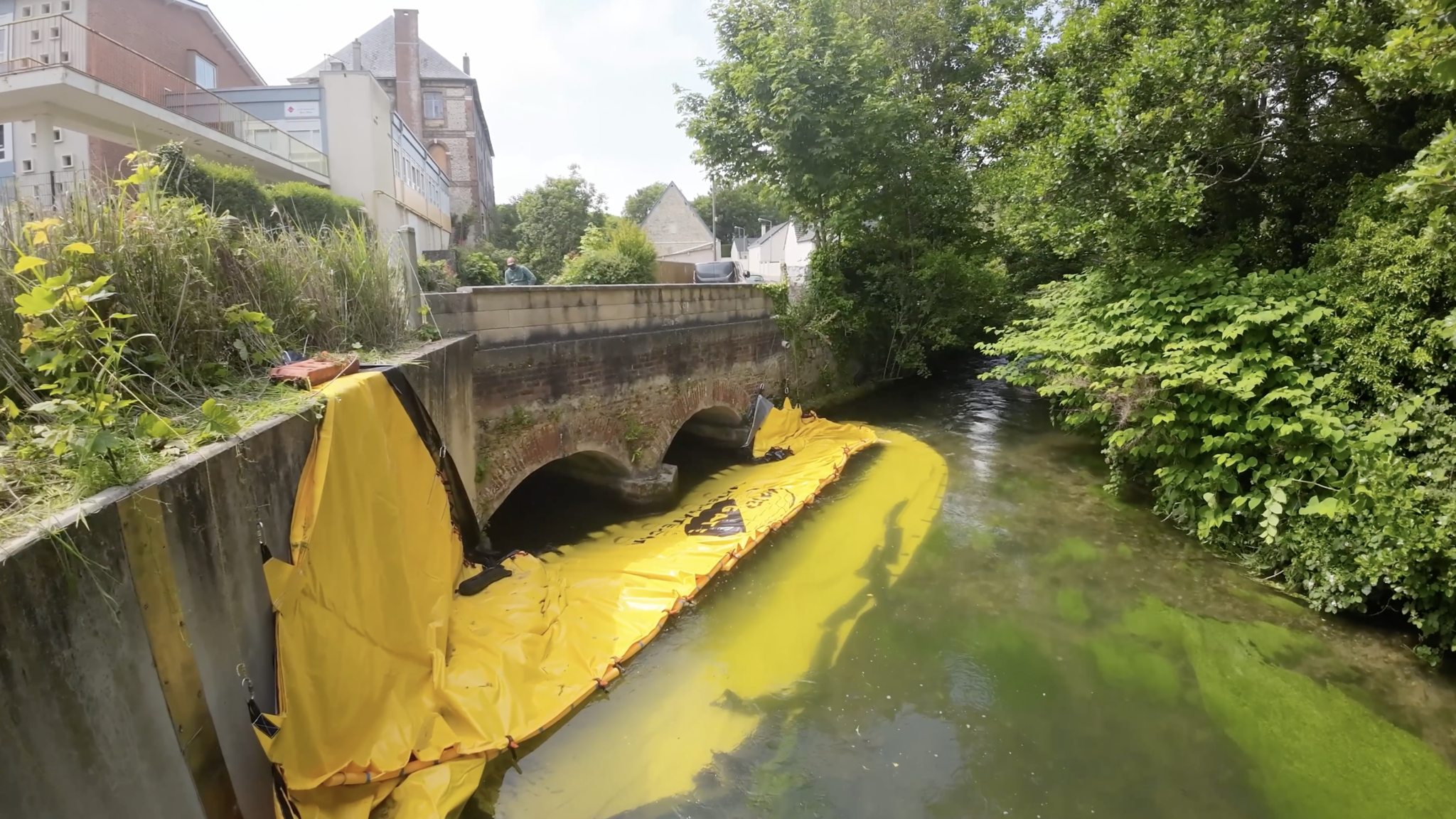 2 – Batardeau en place